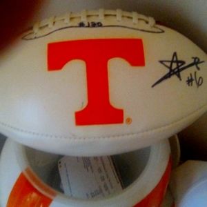 Alvan kamara signed ball . Kamara plaque.